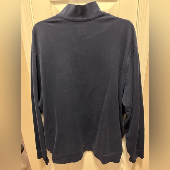 Polo Ralph Lauren Golf navy quarter zip men’s size XL - Picture 9 of 9